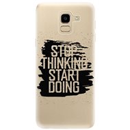 iSaprio Start Doing - Black for Samsung Galaxy J6 - Phone Cover