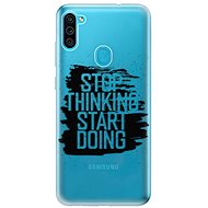 iSaprio Start Doing - Black for Samsung Galaxy M11 - Phone Cover
