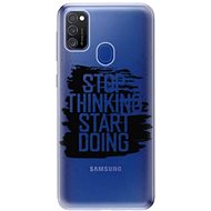 iSaprio Start Doing - Black for Samsung Galaxy M21 - Phone Cover