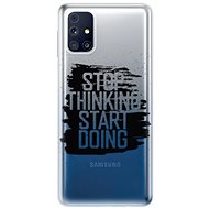iSaprio Start Doing - Black for Samsung Galaxy M31s - Phone Cover