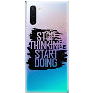 iSaprio Start Doing - Black for Samsung Galaxy Note 10 - Phone Cover