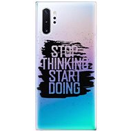 iSaprio Start Doing - Black for Samsung Galaxy Note 10+ - Phone Cover