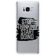 iSaprio Start Doing - Black for Samsung Galaxy S8 - Phone Cover