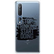 iSaprio Start Doing - Black for Xiaomi Mi 10 / Mi 10 Pro - Phone Cover