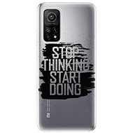 iSaprio Start Doing - Black for Xiaomi Mi 10T / Mi 10T Pro - Phone Cover