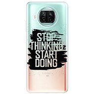 iSaprio Start Doing - Black for Xiaomi Mi 10T Lite - Phone Cover