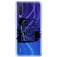 iSaprio Start Doing - Black for Xiaomi Mi 9 Lite - Phone Cover