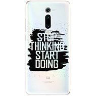iSaprio Start Doing - Black for Xiaomi Mi 9T Pro - Phone Cover