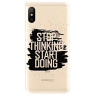 iSaprio Start Doing - Black for Xiaomi Mi A2 Lite - Phone Cover