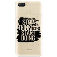 iSaprio Start Doing - Black for Xiaomi Redmi 6 - Phone Cover