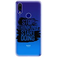 iSaprio Start Doing - Black for Xiaomi Redmi 7 - Phone Cover