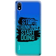 iSaprio Start Doing - Black for Xiaomi Redmi 7A - Phone Cover