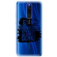 iSaprio Start Doing - Black for Xiaomi Redmi 8 - Phone Cover