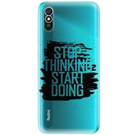 iSaprio Start Doing - Black for Xiaomi Redmi 9A - Phone Cover
