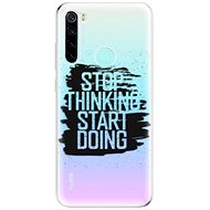 iSaprio Start Doing - Black for Xiaomi Redmi Note 8 - Phone Cover