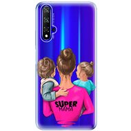 iSaprio Super Mama - Boy and Girl for Honor 20 - Phone Cover