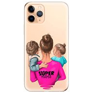 iSaprio Super Mama - Boy and Girl for iPhone 11 Pro - Phone Cover