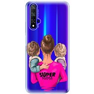 iSaprio Super Mama - Two Boys for Honor 20 - Phone Cover