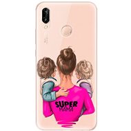 iSaprio Super Mama - Two Boys for Huawei P20 Lite - Phone Cover