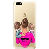 iSaprio Super Mama - Two Boys for Huawei Y5 2018 - Phone Cover