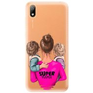 iSaprio Super Mama - Two Boys for Huawei Y5 2019 - Phone Cover