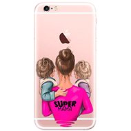 iSaprio Super Mama - Two Boys for iPhone 6 Plus - Phone Cover