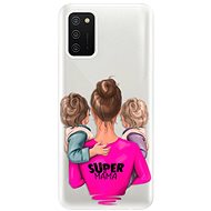 iSaprio Super Mama - Two Boys for Samsung Galaxy A02s - Phone Cover