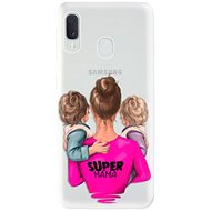 iSaprio Super Mama - Two Boys for Samsung Galaxy A20e - Phone Cover
