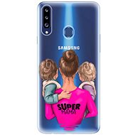 iSaprio Super Mama - Two Boys for Samsung Galaxy A20s - Phone Cover