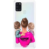 iSaprio Super Mama - Two Boys for Samsung Galaxy A21s - Phone Cover
