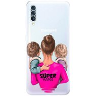iSaprio Super Mama - Two Boys for Samsung Galaxy A50 - Phone Cover