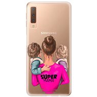 iSaprio Super Mama - Two Boys for Samsung Galaxy A7 (2018) - Phone Cover