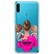 iSaprio Super Mama - Two Boys for Samsung Galaxy M11 - Phone Cover