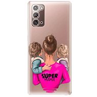iSaprio Super Mama - Two Boys for Samsung Galaxy Note 20 - Phone Cover