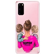 iSaprio Super Mama - Two Boys for Samsung Galaxy S20 - Phone Cover