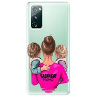 iSaprio Super Mama - Two Boys for Samsung Galaxy S20 FE - Phone Cover
