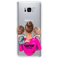 iSaprio Super Mama - Two Boys for Samsung Galaxy S8 - Phone Cover