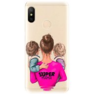 iSaprio Super Mama - Two Boys for Xiaomi Mi A2 Lite - Phone Cover