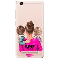 iSaprio Super Mama - Two Boys for Xiaomi Redmi 4A - Phone Cover