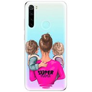 iSaprio Super Mama - Two Boys for Xiaomi Redmi Note 8 - Phone Cover