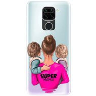 iSaprio Super Mama - Two Boys for Xiaomi Redmi Note 9 - Phone Cover
