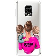 iSaprio Super Mama - Two Boys for Xiaomi Redmi Note 9 Pro - Phone Cover