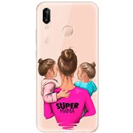 iSaprio Super Mama - Two Girls for Huawei P20 Lite - Phone Cover