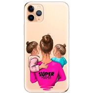iSaprio Super Mama - Two Girls for iPhone 11 Pro Max - Phone Cover