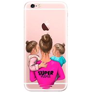 iSaprio Super Mama - Two Girls for iPhone 6 Plus - Phone Cover
