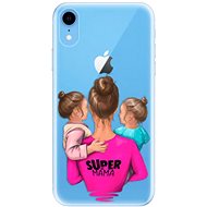iSaprio Super Mama - Two Girls for iPhone Xr - Phone Cover