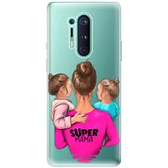 iSaprio Super Mama - Two Girls for OnePlus 8 Pro - Phone Cover