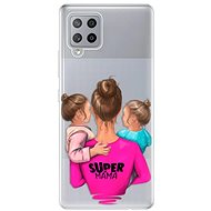 iSaprio Super Mama - Two Girls for Samsung Galaxy A42 - Phone Cover