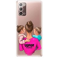 iSaprio Super Mama - Two Girls for Samsung Galaxy Note 20 - Phone Cover
