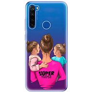 iSaprio Super Mama - Two Girls for Xiaomi Redmi Note 8T - Phone Cover